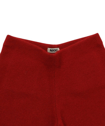 raccoon mix KNIT short pants_5