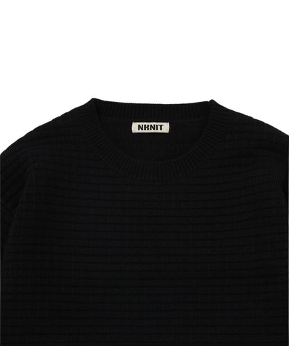 waffle KNIT pullover_5