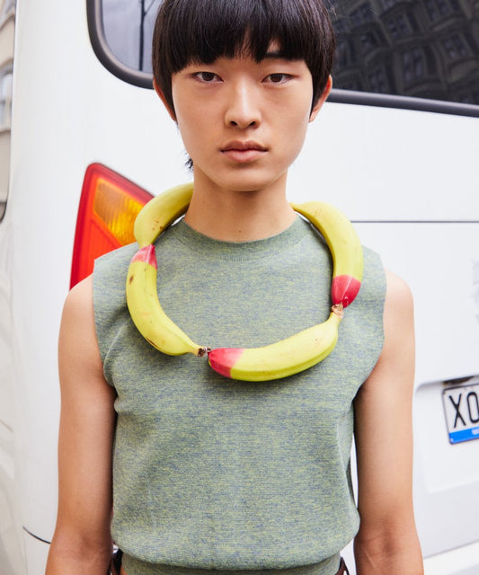 linen mix KNIT vest_1