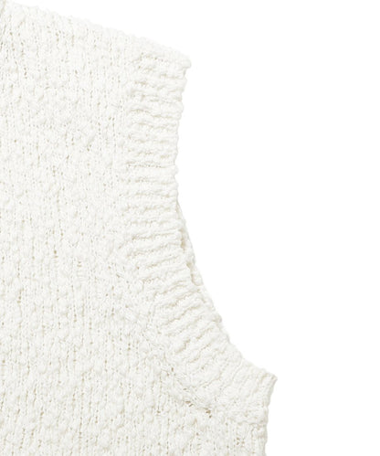 V-neck KNIT vest_13