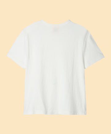 logo embroidery T-shirt – NKNIT