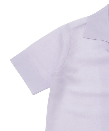 sheer KNIT open collar shirt_17