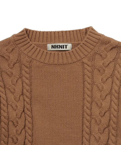 crew neck cable KNIT_7
