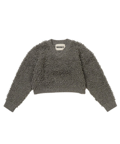 mop mix color v-neck KNIT_2