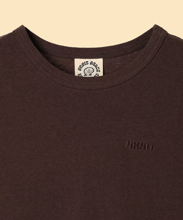 logo embroidery T-shirt – NKNIT