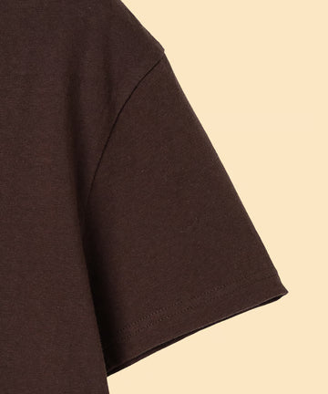 logo embroidery T-shirt – NKNIT