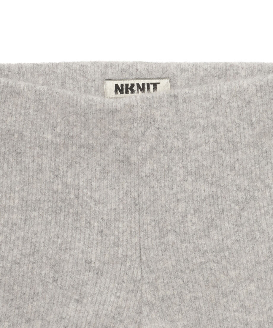 fox mix rib KNIT shorts_17