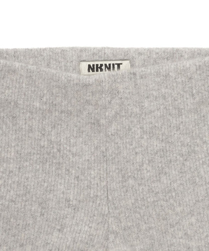 fox mix rib KNIT shorts_17
