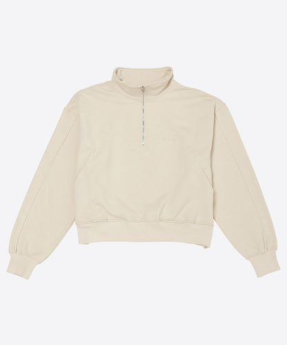half zip sweatshirt  size②_3