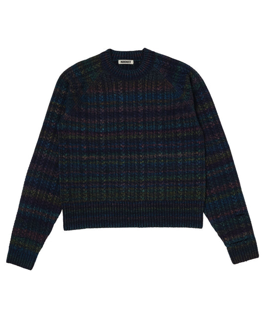 mix color cable KNIT_2