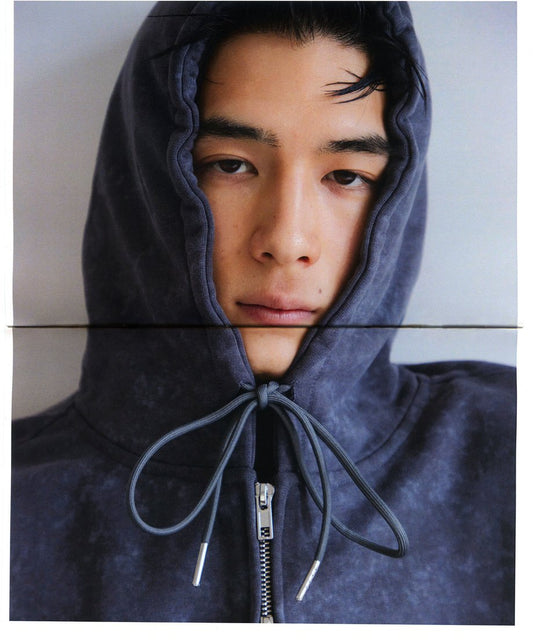 ZIP hooded sweatshirt  size②_2