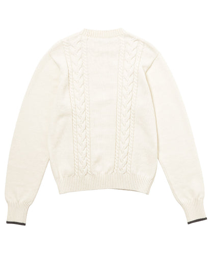 crew neck cable KNIT_12