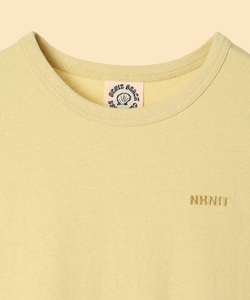 logo embroidery T-shirt – NKNIT