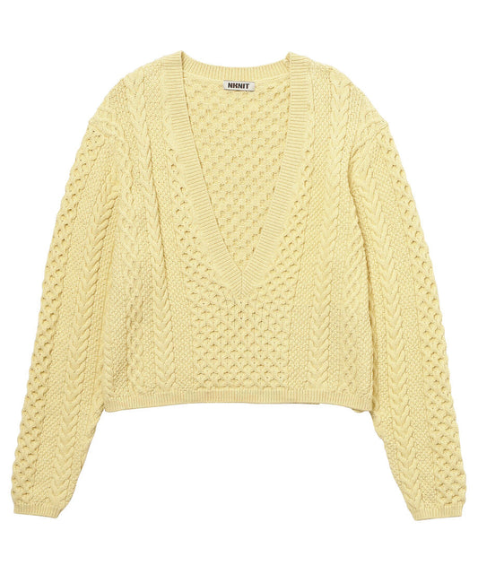 deep V cable KNIT_2