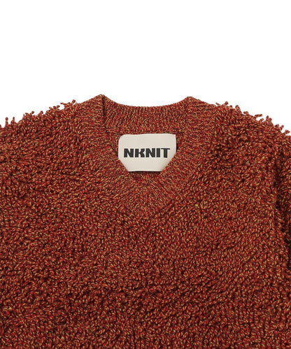 mop mix color v-neck KNIT_15