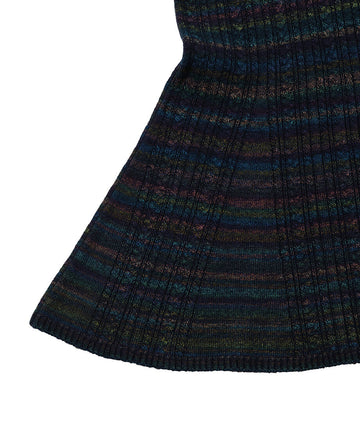 mix color tight long KNIT dress – NKNIT
