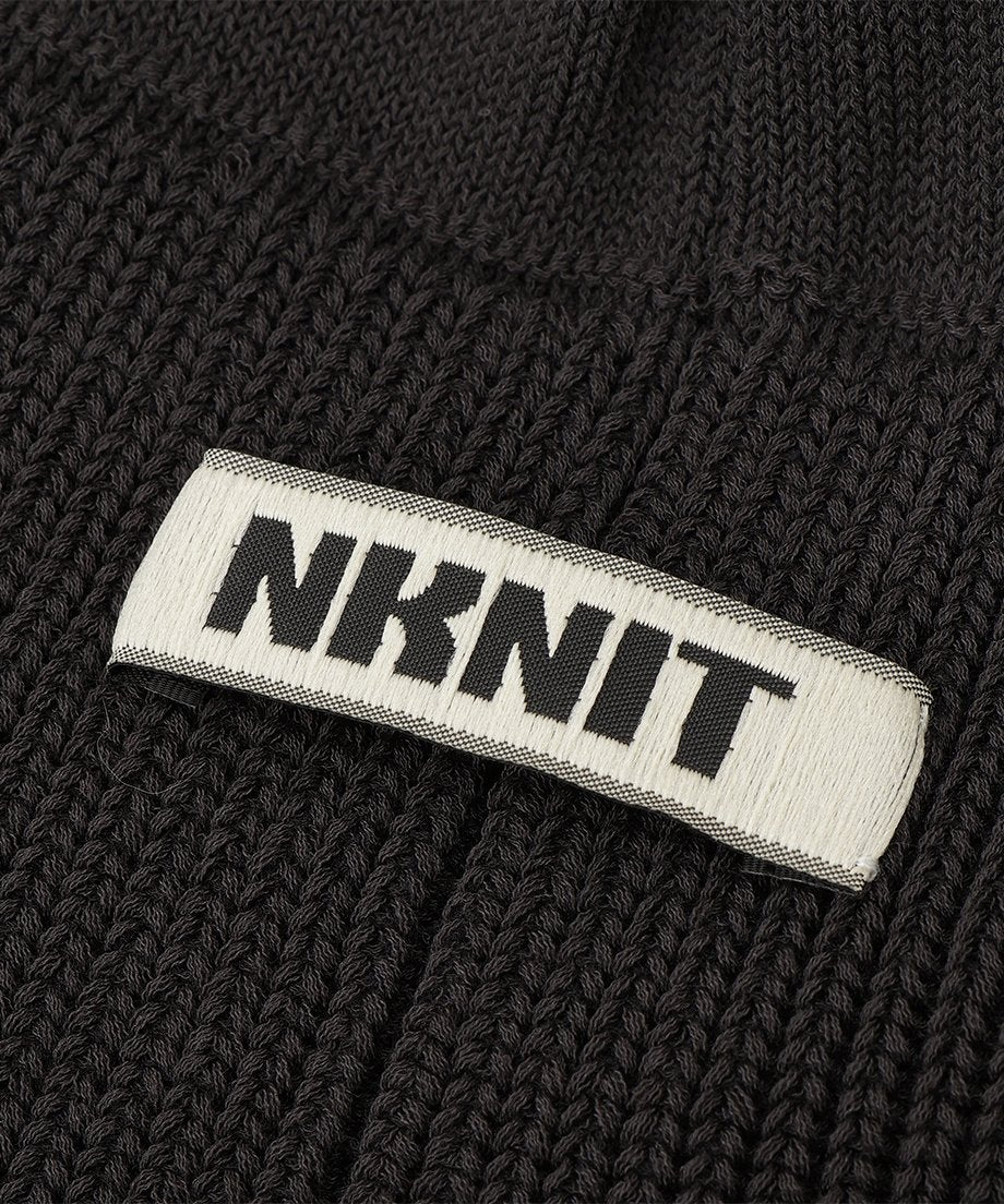 cotton nylon KNIT beanie_9