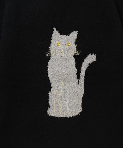 cat/dog jacquard KNIT_10