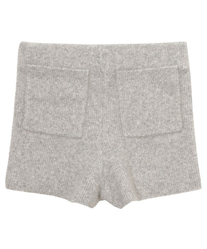 fox mix rib KNIT shorts_16