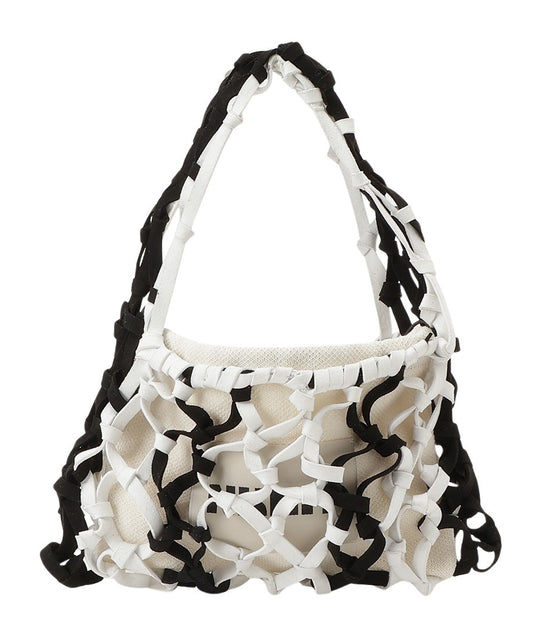 suede macrame bag 【small】_1