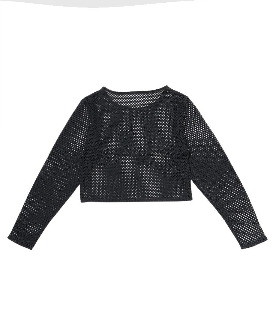 mesh long sleeve T-shirts – NKNIT