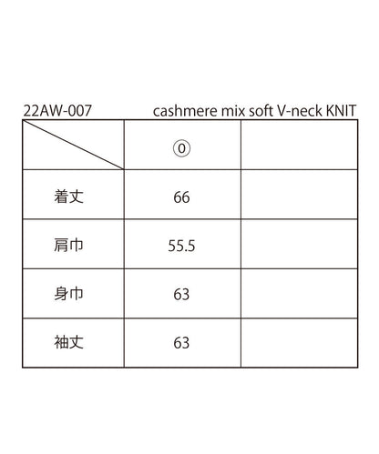 cashmere mix soft V-neck KNIT_14