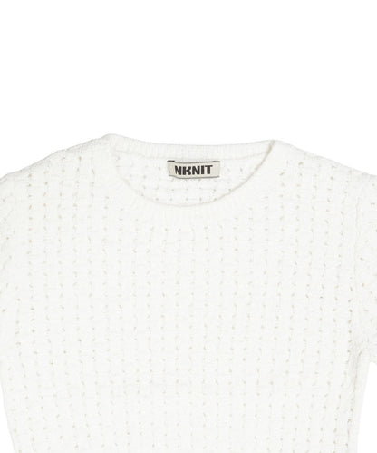bouclé KNIT mini tops_3