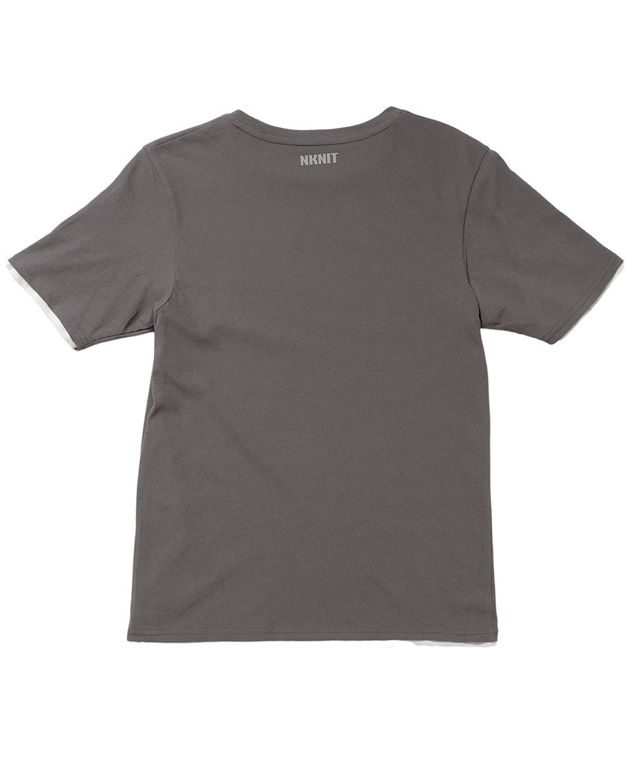 washed cotton T-shirt 2pcs set_7