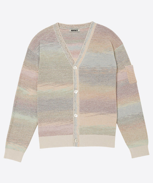 cotton mix sleeve pocket knit cardigan_2
