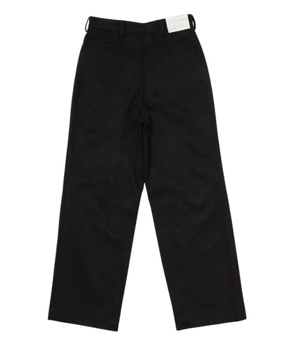 suede high waist  long pants_16
