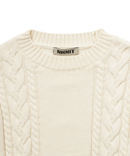 crew neck cable KNIT_10