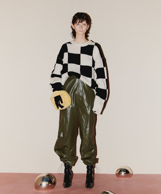 checkered KNIT_1