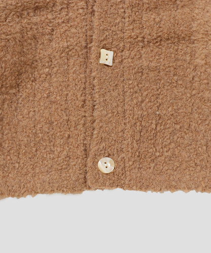 fluffy rib KNIT cardigan_10