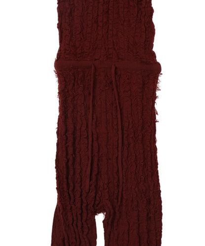 fringe KNIT high-waisted leggings_10