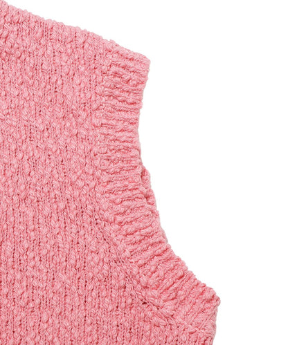 V-neck KNIT vest_7