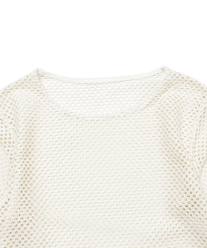 mesh long sleeve T-shirts_8