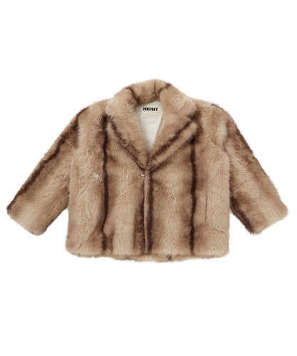 vegan fur big jacket_2