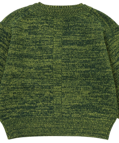 V-neck mix color KNIT_10