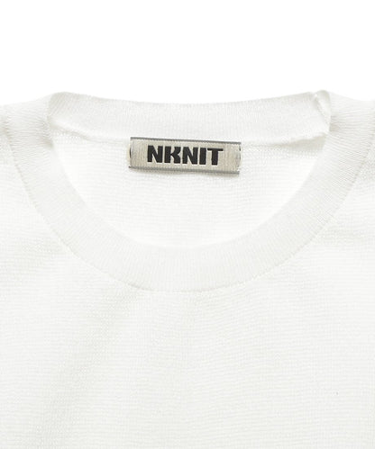 linen mix KNIT vest_15