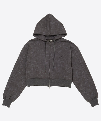 ZIP hooded sweatshirt  size①_3