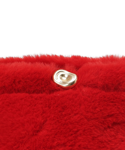 vegan fur mini bag_8