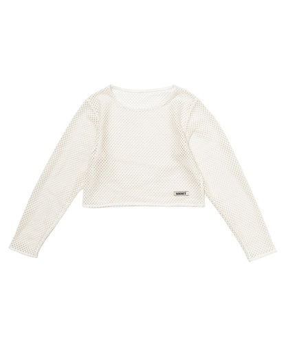 mesh long sleeve T-shirts_2