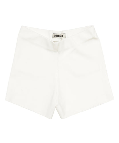 silk cotton fit KNIT shorts_3