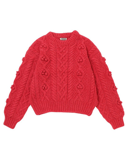 bubble cable hand KNIT_7