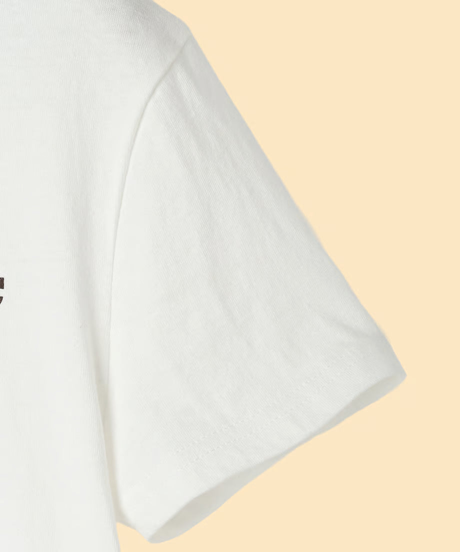 dolphin print T-shirt – NKNIT