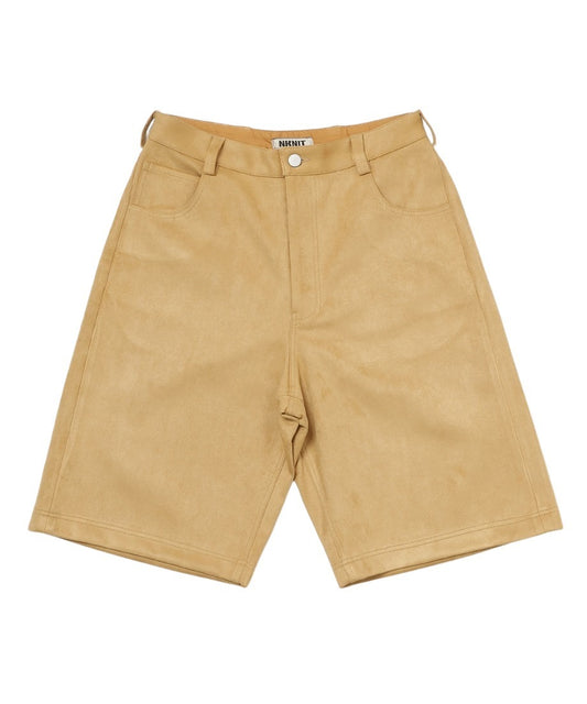 suede half pants_2
