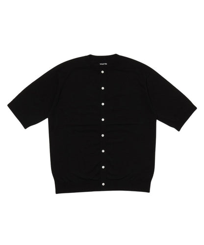 silk cotton crew neck KNIT  T-shirt_9