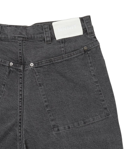 denim high waist long pants_11
