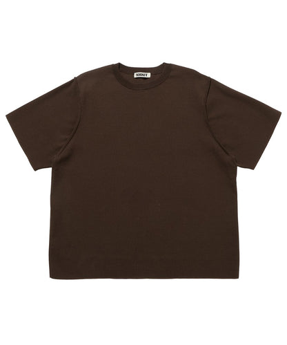 back slit KNIT T-shirt_8