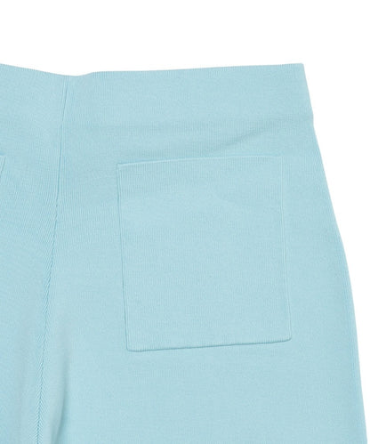 silk cotton fit KNIT shorts_14